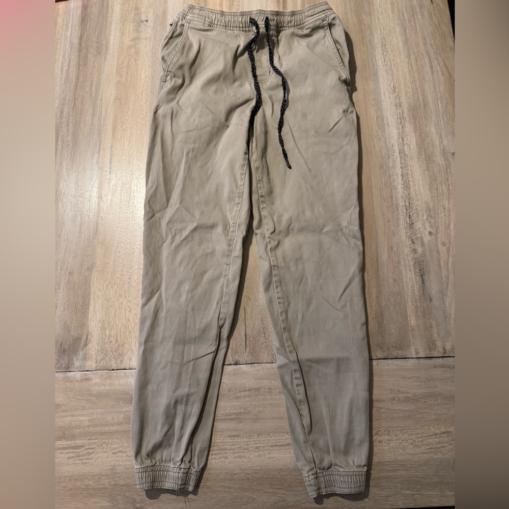 RSQ Men's Khaki Jogger Pants